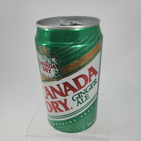 Canada Dry Ginger Ale Can "Empty Fill" Sealed Vintage Collectible No Holes 12 oz - Picture 10 of 12